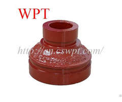 Concentric Reducer Both Grooved Ends Ductile Iron Fittings For Fire Fighting System