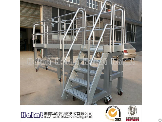 Mobile Industrial Aluminium Work Platform For Construction