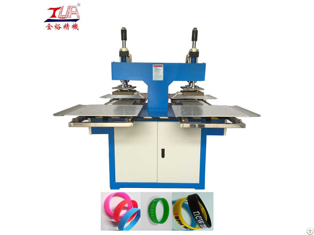 Silicon Wristband Embossing Machine