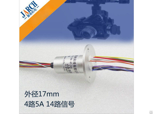 High Speed Customized Collect Electrical Light Drone Capsule Slip Ring