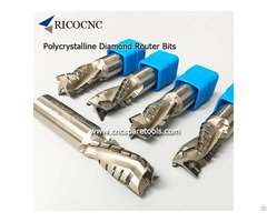 Polycrystalline Diamond Router Bits Pcd Cutting Tools For Cnc Nesting