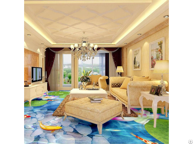 Hot Sell Bedroom Bathroom 3d Clear Epoxy Floor Paint