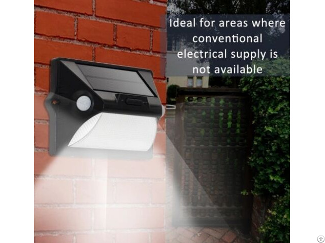 Solar Human Body Induction Outdoor Rechargeable Wall Light Waterproof