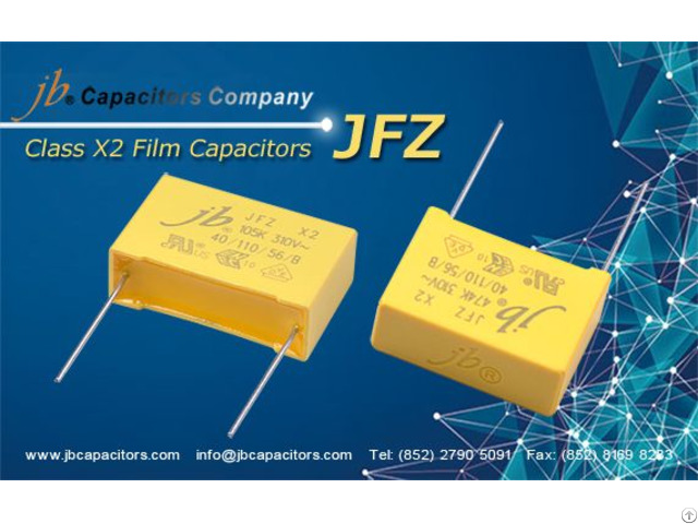 Jfz X2 Metallized Polypropylene Film Capacitor 310vac