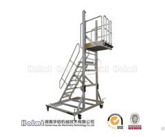 Convenient Aluminium Liftable Platform Ladders For Industry