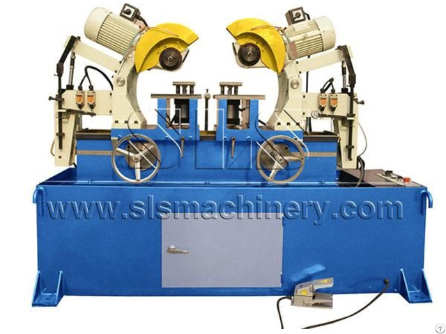 Pneumatic Double Head Cold Saw Machine