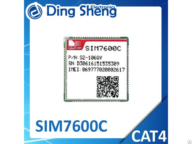 Simcom Cat4 4g Lte Module Sim7600c