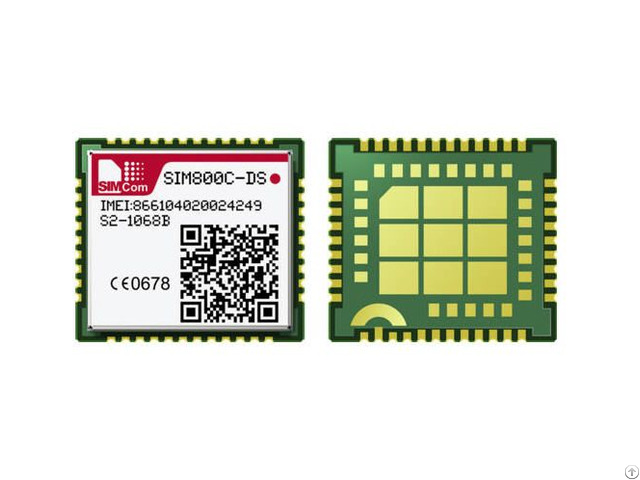 Simcom Quad Band Gsm Gprs Module Sim800c Ds