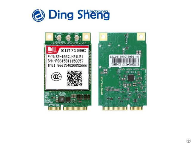 Simcom Cat3 4g Lte Sim7100c Pcie