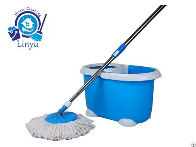 Kxy Qq Cute Spin Mop Magic Bucket