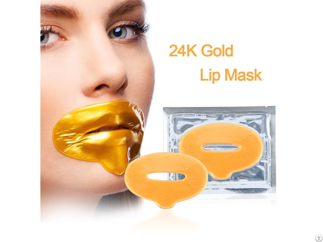 24k Gold Collagen Lip Plumping Mask