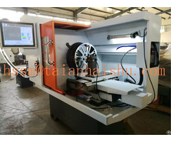 Small Cnc Alloy Wheel Repair Lathe Machine Ck6160q