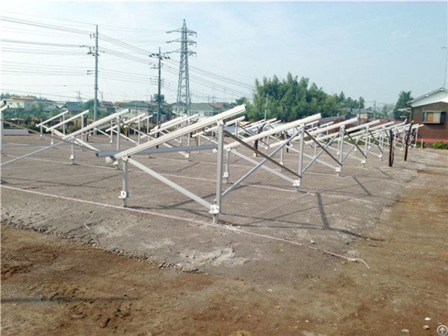 High Quality Screw Pile Foundation Solar Ground Structure 500kw