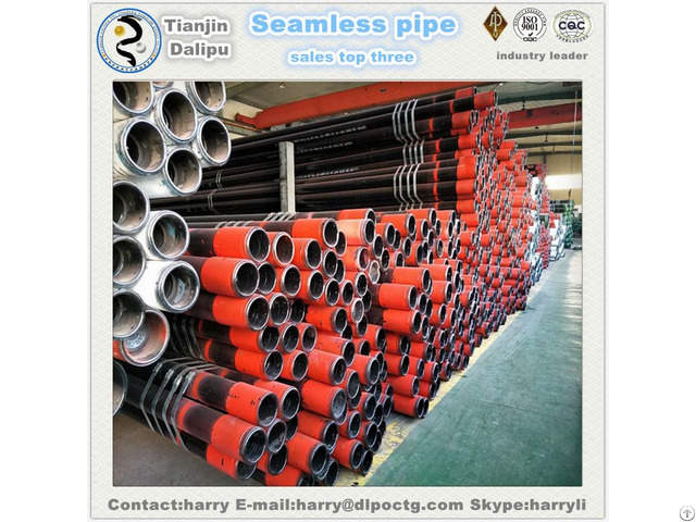 Api 5ct Casing And Tubing Oil Well Drill Steel Pipe For Gas Project