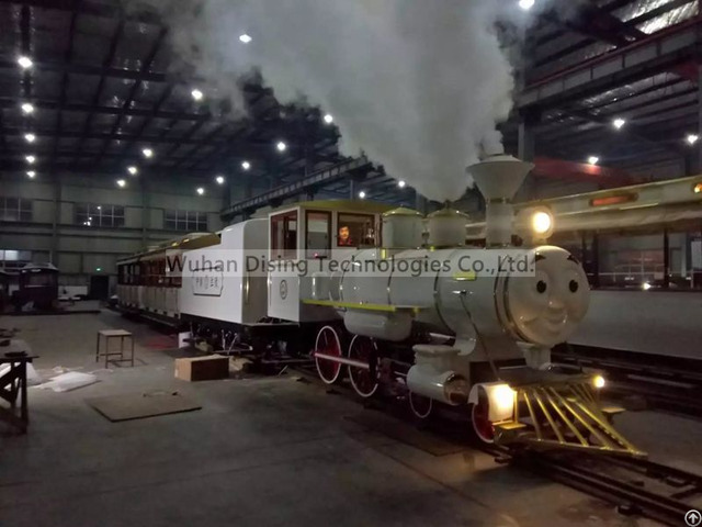 Outdoor Playground Open Type Track Train By Diesel 120 Seats Dst01 7c 120b