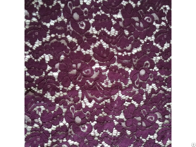 Knitted Lace Fabric For Apparel