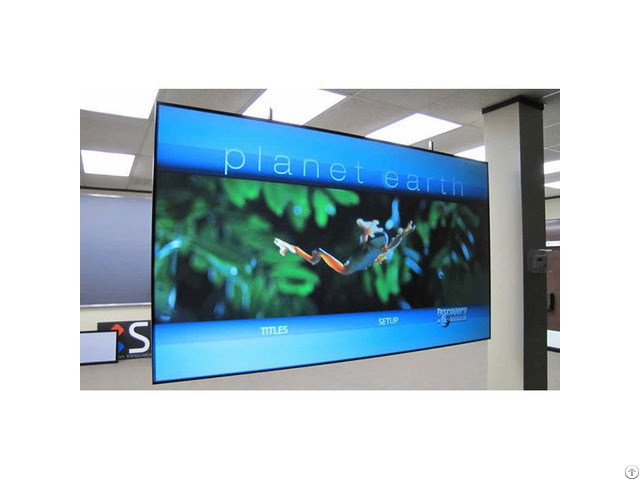 Black Diamond Fixed Frame Projector Screen