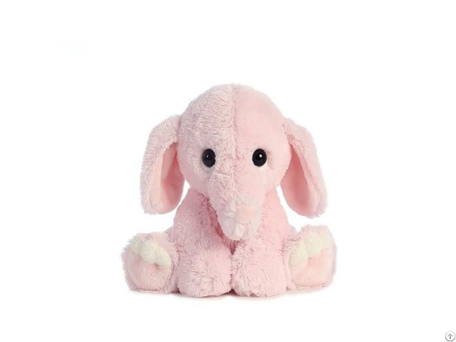 Big Ear Sitting Cute Little Elephant