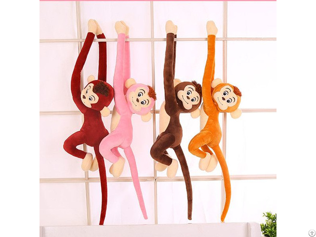 Plush Monkey Mascot Toy