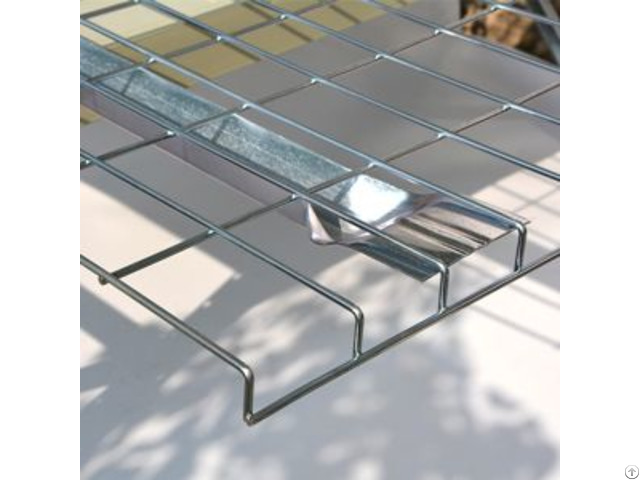 High Quality Flared Channel Wire Mesh Decking For Pallet Racking