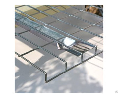 High Quality Flared Channel Wire Mesh Decking For Pallet Racking