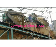 Cow Chicken Pig Poultry Dung Waste Sludge Dewatering Machine