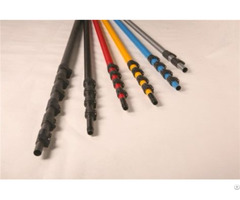 Rigid 25ft Carbon Fiber Telescopic Pole Telescoping Tubing With Iso9001