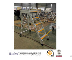 Easily Moveable Aluminium Folding Step Ladders For Industry