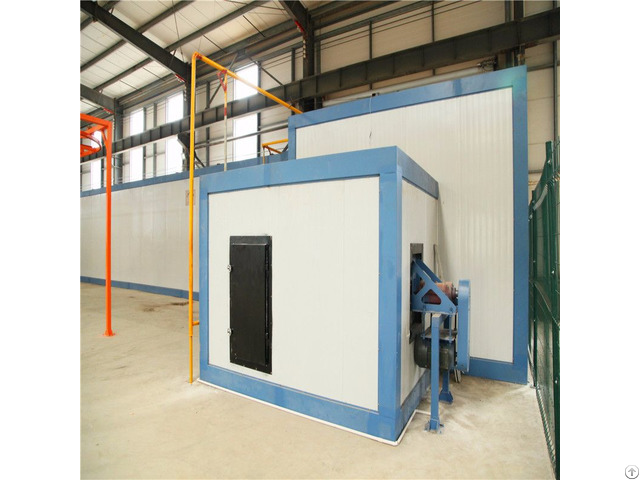 Customized Design Powder Coating Line For Aluminum Sections