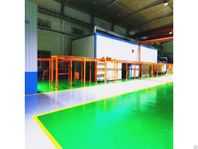 Bridge Type Curing Oven Powder Coating Line System