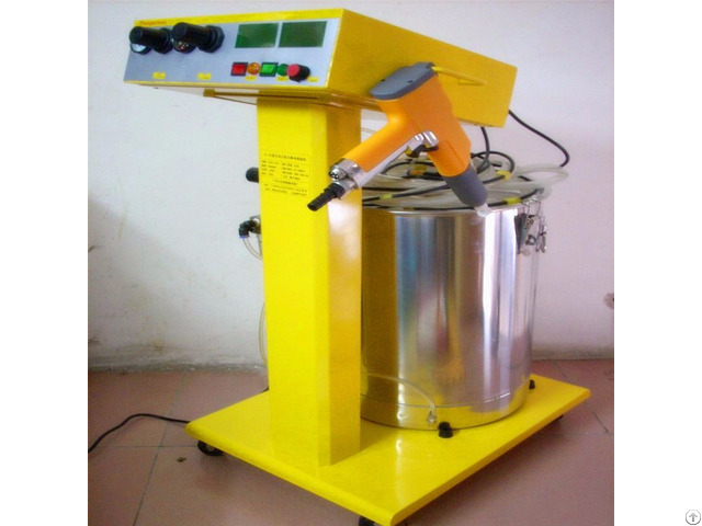 Electrostatic Manual Powder Paint Coating Booth For Construction Machinery Products
