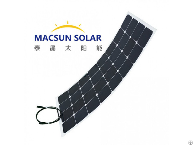 200w High Efficiency Semi Flexible Sunpower Solar Modules