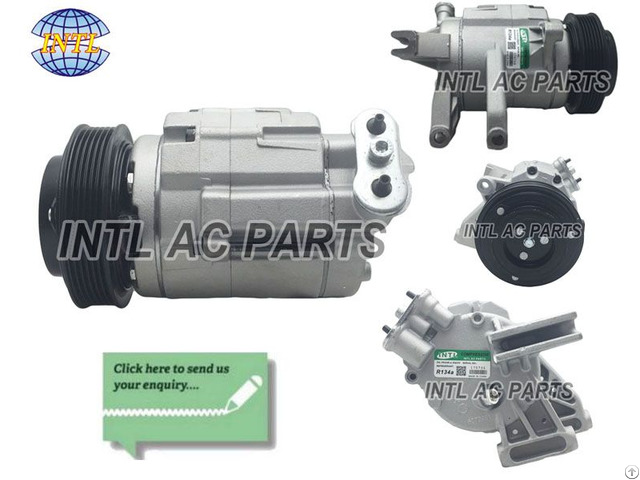 A C Compressor 4 Seasons 67676 Chevy Equinox Gmc Terrain Valeo Sp17 With Clutch 6pk 120mm