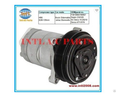 Ac Compressor Hr6 6gr 139mm For Buick Oldsmobile Ontiac Bonneville