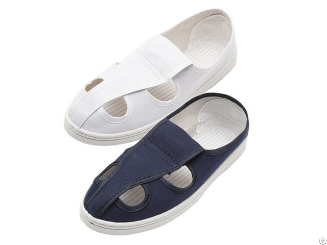 Hot Selling High Quality Dust Free Cleanroom Anti Static Pvc Pu Shoes Wholesale