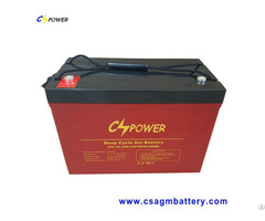 Pure Gel Battery 12v100ah For 48v Solar Power System Htl12 100ah