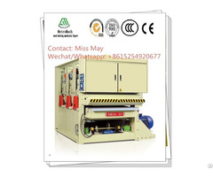 Three Heads Wide Belt Sander Machine For Making Plywood Particle Board