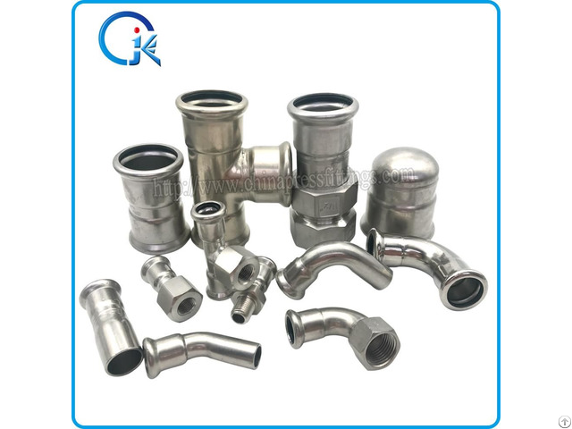 Press Fittings High Quality With Dvgw Stainless Steel