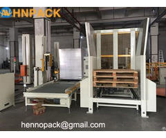 In Line Pallet Dispenser And Collector