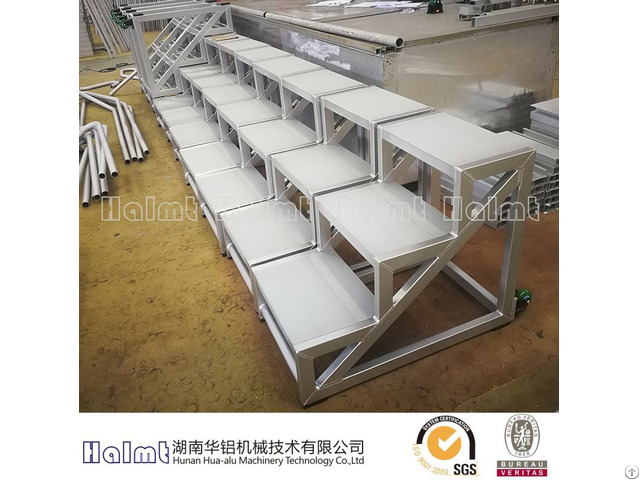 Moveable Aluminium Step Stools For Factory