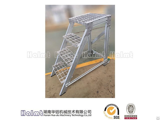 Mobile Aluminium Step Stools For Factory