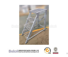 Mobile Aluminium Step Stools For Factory