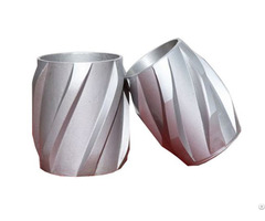 Aluminum Spiral Vane Solid Rigid Centralizer