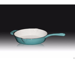 26cm Frying Pan Cast Iron Enameled