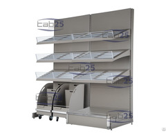 Bakery Wall Display Metal Unit 02