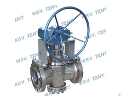 Double Gland Zirconium Plug Valve