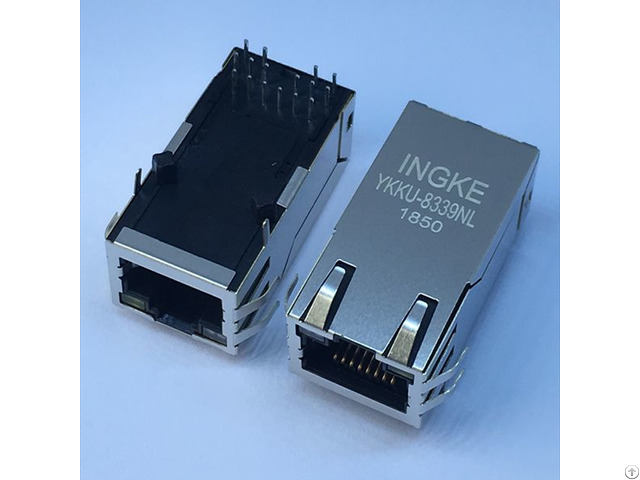 Ingke Ykku 8339nl 100 Percent Cross 0826 1x1t 43 F Rj45 Magnetic Jack Connectors