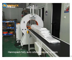 Fully Automatic Bar Wrapping Horizontal Orbital Wrap Machine