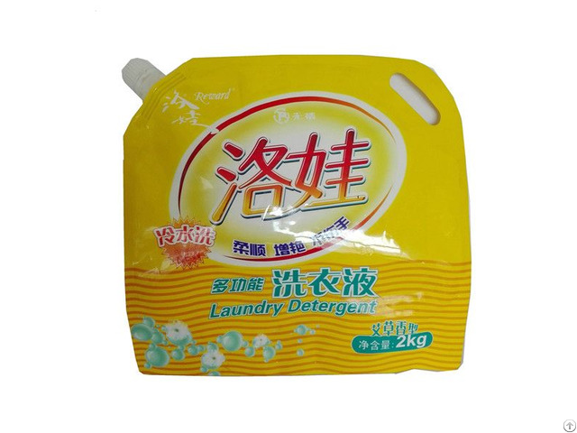 Exquisite Quality Customized Laminated Liquid Detergent Bag