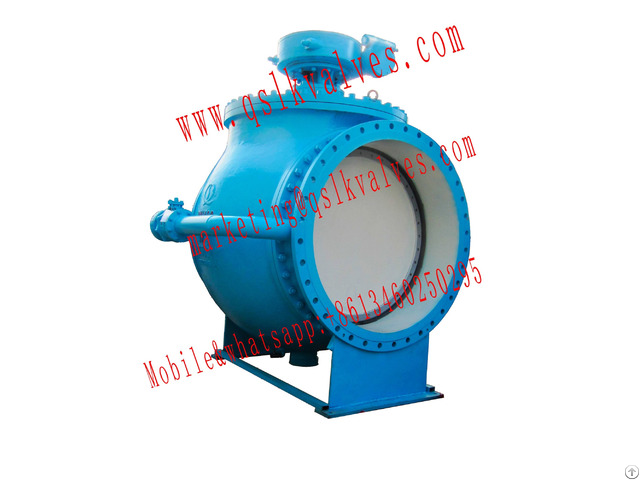 Full Bore Top Entry Eccentric Hemispherical Valve